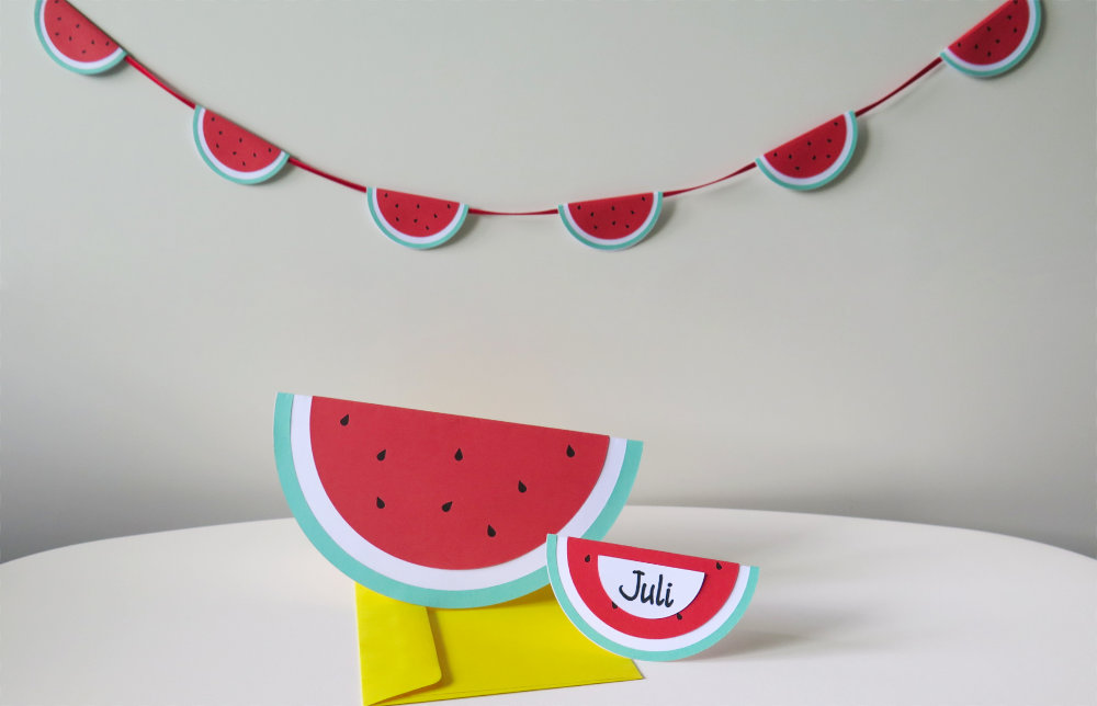 Read more about the article Freebie: Sommerkarte Wassermelone